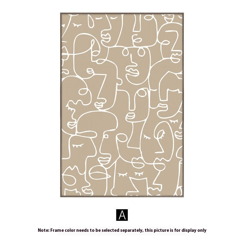 Living Room Sofa Background Wall Decorative Painting Mural poster