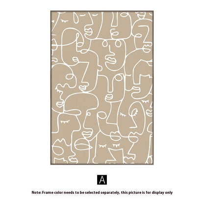 Living Room Sofa Background Wall Decorative Painting Mural poster